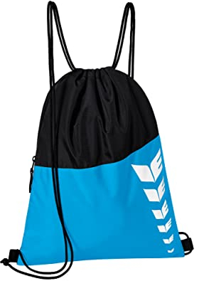 Erima Unisex Six Wings Basic Turnbeutel (7232332), Curacao/schwarz, 1