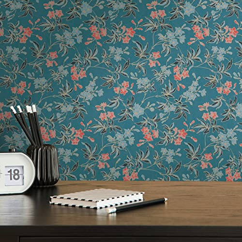 A.S. Création Architects Paper Art of Eden 390634 Non-Woven Floral Wallpaper 10.05 m x 0.53 m Made in Germany