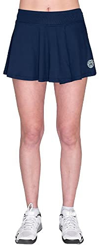 BIDI BADU Damen Crew Wavy Skort - Dark Blue, Größe:S