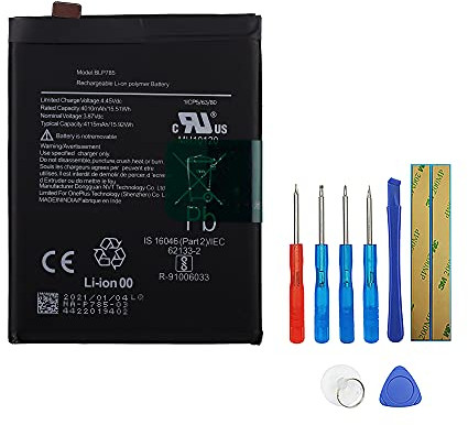 Swark BLP785 Akku Kompatibel mit OnePlus Nord/OnePlus 8 Nord 5G/ OnePlus Z with Tools