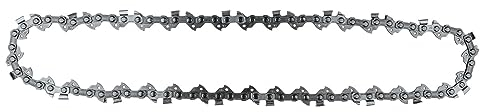 Makita 191H08-4 Sägekette 25 cm, 91PX, 40 Treibglieder, 1,3 mm, 3/8LP, Halbmeißel, doppelte Schneidecken, geringer Rückschlag, grobes Schnittbild