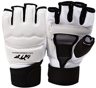 Joayuezo Taekwondo Handschuhe und Fußschutz Boxhandschuhe Kinder Herren Damen Kickbox Training MMA Kampfsport Handschuhe für Boxen Taekwondo Karate Sandsack Sparring (XS,Handschuhe)