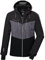 killtec Herren Skijacke/Funktionsjacke mit abzippbarer Kapuze und Schneefang KSW 45 MN SKI JCKT, dunkelanthra, L, 38699-000