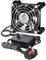 GDSTIME 240V Computer Fan 80mm Laptop Fan With 220V AC Plug 80mm x 25mm Cooling Case DC 4V -12V Adjustable Controller 4500 RPM High Performance for PC Amplifier Inverter Server Cabinet