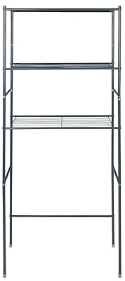 Livarno Home Waschmaschinen Überbauregal Waschmaschinenüberbau Max 3 Ablagen (Grau)