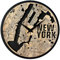 STYLER Wanduhr John 57 cm | Lautlose Uhr aus Holz Made in EU - inklusive Wandaufhängung - Wanduhr ohne Tickgeräusche mit Metallzeiger | Wohnzimmer New York Manhattan | Loft Modern Minimalismus