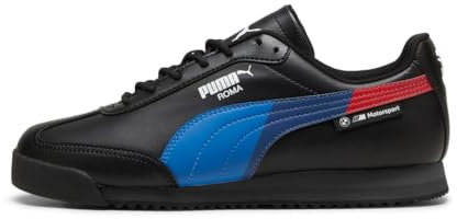 PUMA Herren BMW MMS Roma Via Sneaker, Schwarz-Schattengrau, 42 EU