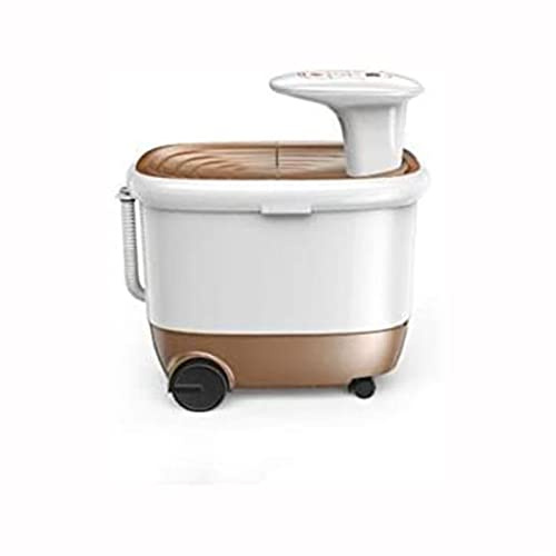 Foot Spa Bath Massager with Heat,Soak Tub Home Bucket Heating Foot shiatsu-spa Machine Relax Foot Pressure to Pursue Happiness