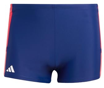 adidas Mens Colourblock Swimming Boxers Blue/red M