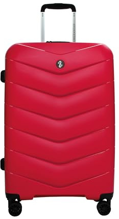 EMILY & NOAH Trolley E&N Travelbestie Werner 70401 Damen Koffer Uni pink 670