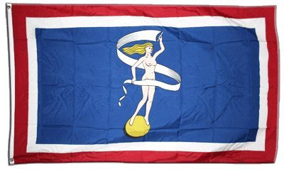 Flagge Deutschland Stadt Glücksstadt - 90 x 150 cm