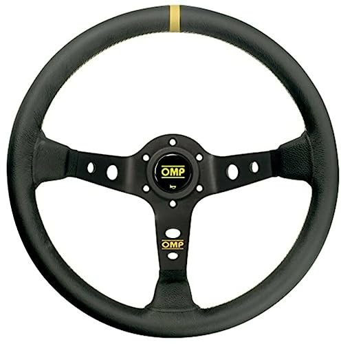 OMP ompod/1956/N Corsica Volante Pelle, Colore: Nero