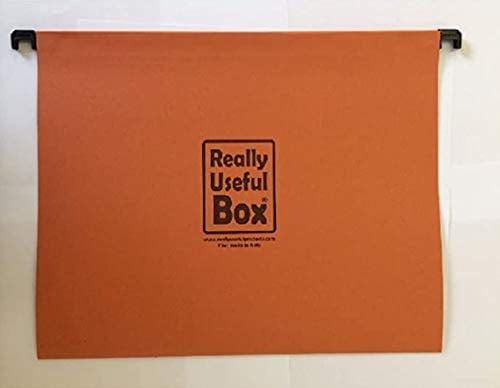 Pack of 50 Foolscap Suspension Files for 24 35 42 64 Litre Really Useful Box -