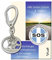 Schlüsselanhänger »Christophorus«: Mit SOS-Notfallpass und Aufkleber (allgemeine Version)