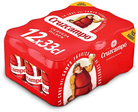Bier Cruzcampo Pilsen 12x33cl