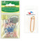 Clover Split Ring Marker 24/Pkg Paket mit 1 artsiga Crafts Stitch Halter 347