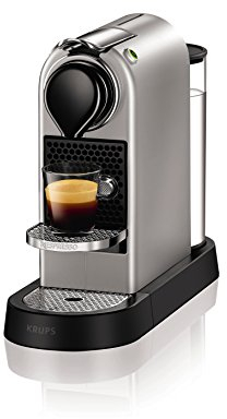 Nespresso by KRUPS XN740B40 Nespresso Citiz Coffee Machine, 1260 W, Silver