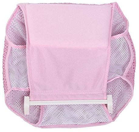 Yosoo Badewannennetz für Neugeborene, Sicherheits-Sitzstütze, Netz, Kreuzform, verstellbare Matte, Baby, Kleinkind, Dusche, Wiege, aus Baumwolle