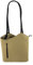 Freyday 2 in 1 Handtasche Rucksack Henkeltasche aus Echtleder in versch. Designs HR03 (Glattleder Beige-Schwarz)