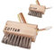 COTTAM | Garden Patio Weed Brush Tools | Heavy Duty Angled Steel Wire Replacement Head With Bracket & Scraper | Multipack (x2)