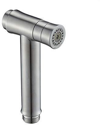 CIENCIA Bidet Handbrause für Toilette 2 Strahl Bidet Brause Edelstahl Sprüher Bidet Sprayer Hygienedusche WC, WS024B