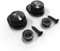D'Addario Universal Strap Lock System, Black, by D'Addario