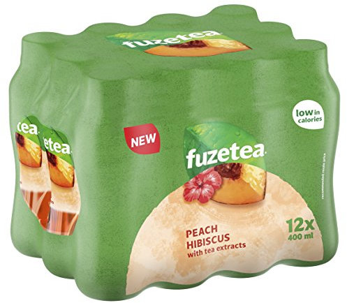 Fuze Tea Hibiscus pêche 12 x 400 ml