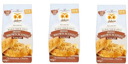 Irische Backmischung für Scones. 3 x 450g Vorteilspackung