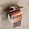 WOSBE Papierhalter Papierrollenhalter Edelstahlrollenhalter Handy papierhandtuchhalter Hotel Bad Regal Bad Hardware toilettenpapierhalter roségold