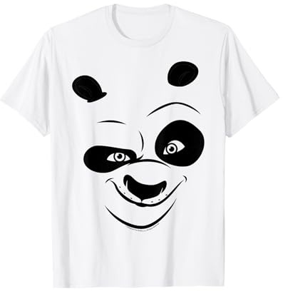 Kung Fu Panda Po Big Face Costume Maglietta
