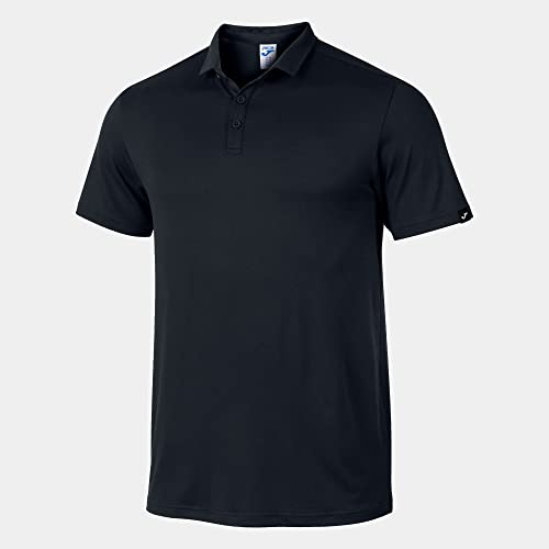 Joma Herren Kurzarm-Poloshirt Sydney T-Shirt, Schwarz, L