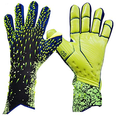 FASECKS Fußball-Torwarthandschuhe 6/7/8/9/10 Jungen Kinder Erwachsene Fußball-Torwart-Kit