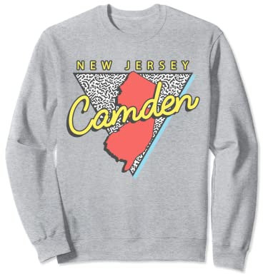 Camden New Jersey Retro Triangel NJ City Sweatshirt
