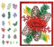 ORIGACH 20 Stück Winter Kiefernzweige Metall Stanzungen Stücke Stanzschablone Blätte für Geburtstag Weihnachten DIY Kartenherstellung Fotoalbum Scrapbooking Stempel Dekorativ