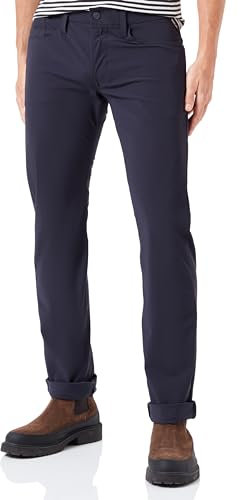 Replay Herren Jeans Waitom Regular-Fit, Midnight Blue 500 (Blau), 33W / 34L