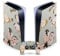 Head Case Designs Officially Licensed Ninola Butterflies Gold Green Assorted Vinyl Faceplate Gaming Skin Decal Compatible With Sony PlayStation 5 PS5 Digital Edition Console and DualSense Controller