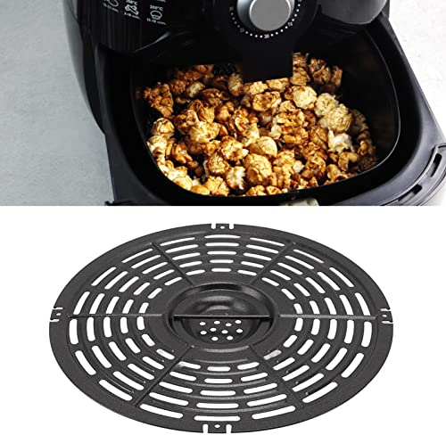 Sartén de Repuesto para Freidora de Aire, Bandeja para Parrilla Mejorada, Bandeja para Platos Crujientes, Accesorios para Freidora de Aire con Revestimiento Antiadherente, Bandeja (22CM)