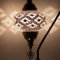 Orientalische Marokkanische Mosaik Tischampe Handgefertigte Dekorative Türkische Mosaiklampe (10. Weiß)