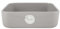 Sallys Stoneware Ofenform eckig 23,5 x 23,5 x 7 cm - Auflaufform aus natürlichen Materialien, kratz- und schnittfest (Light Grey)