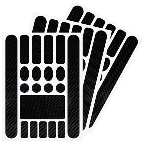 3 Pieces Bike Frame Protection Tape Chain Decal with Clear Film Cover Guard for Mountain and Road Folding Front Fork