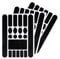 3 Pieces Bike Frame Protection Tape Bike Chain Protective Decal Adhesive Protectors Clear Film Cover Frame Guard for Mountain Bike Chain Protective Road Bike Folding Frame Front Fork Protective