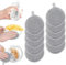 10 Piezas Estropajo Cocina, De Múltiples Fines Estropajos, Estropajo Aluminio, Uso Húmedo y Seco Estropajos Cocina Indicado para Limpieza de Cocina, Lavado de Vajillas, Ollas