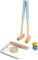Small Foot Krocket „Garden Buddies“ aus Holz, Robustes Outdoor-Spiel mit niedlichen Tiermotiven, für Kinder ab 3 Jahren, 12646