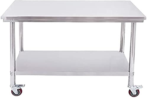 Grillwagen für den Außenbereich mit Wagen und Pizzaofentisch - die ideale Outdoor-Küchenstation für Partys und Picknicks (80cm x 60cm x 80cm) - und stilvolles Design