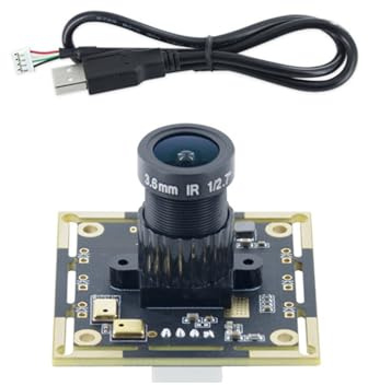 YAOGUI USB Power Ov4689 4MP Kameramodul mit Wechselobjektiv und erweiterbarer Beleuchtung für industrielle Steuergeräte