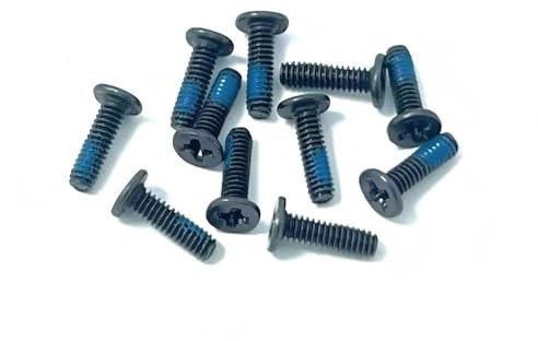 HSSDTECH Bottom Case Screws Replacement Part for MSI MS-15H3 Modern 15 B11M Black Laptop Bottom Case Screws
