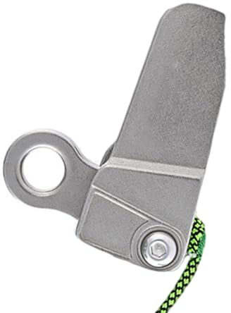 Compact Outdoor Descender for Extreme Expedition - Stainless Steel for Survival and Caving (114) Climbing Rope Stopper