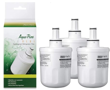 Ersatz-Wasserfilter For Kühlschränke, Kompatibel Mit Samsung, DA29-00003F, DA29-00003A, DA29-00003B, Aqua-Pure Plus(3pcs)