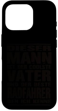 Hülle für iPhone 16 Pro Vater und Radfahrer Fahrrad Radfahrer Fahrradfahrer Rennrad