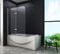 Duschtrennwand BREASE 120 x 140 (Badewanne)